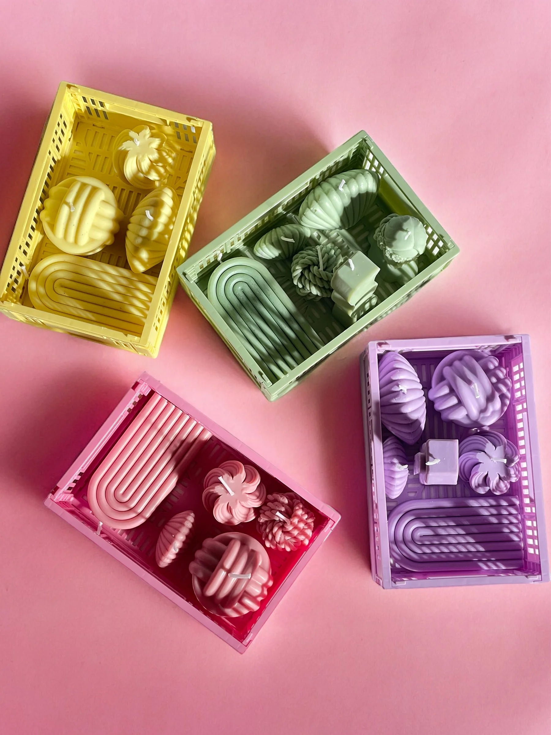 Caja sorpresa originales velas decorativas de colores