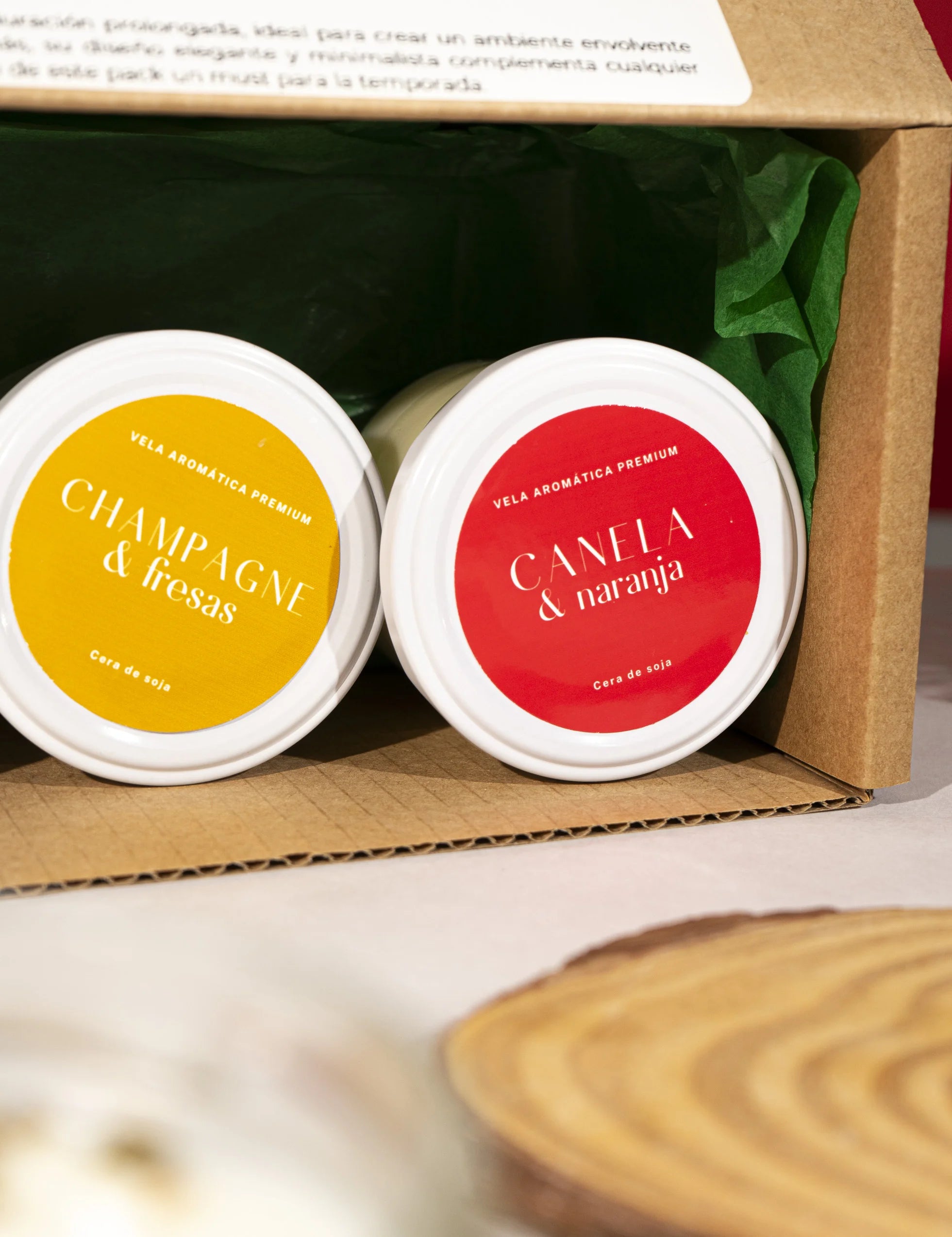 Pack aromas de Navidad: 3 velas aromáticas