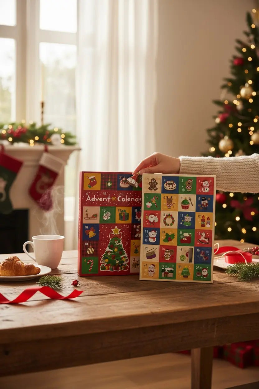 Calendario de Adviento de Wax Melts y Velas Aromáticas – 24 días de aromas mágicos