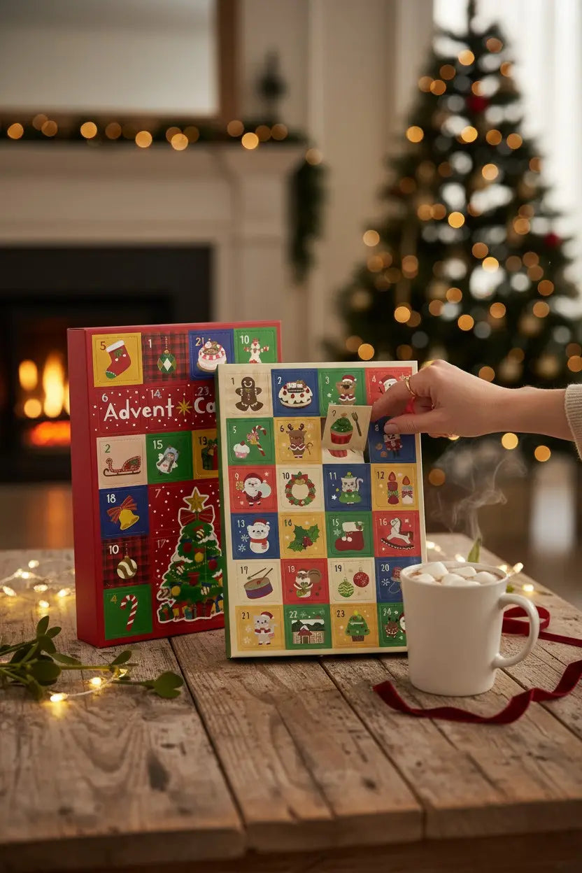 Calendario de Adviento de Wax Melts y Velas Aromáticas – 24 días de aromas mágicos