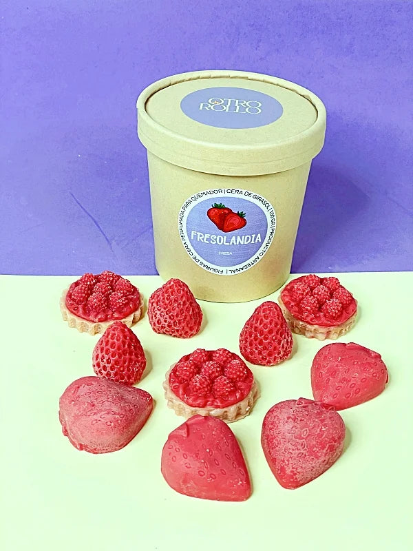 Wax Melts "Fresolandia" aroma a fresas