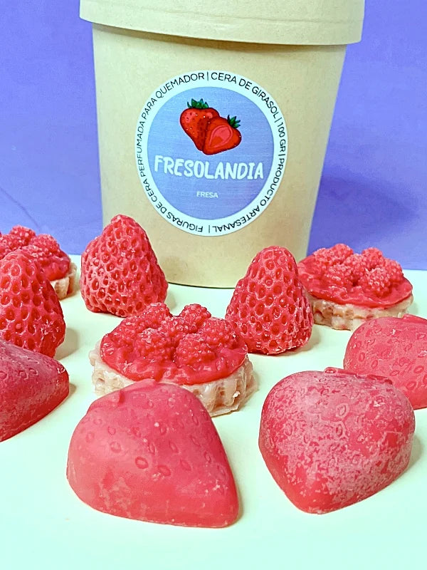 Wax Melts "Fresolandia" aroma a fresas