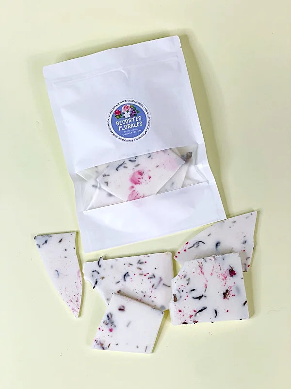 Wax Melts "Recortes florales" aroma a flores