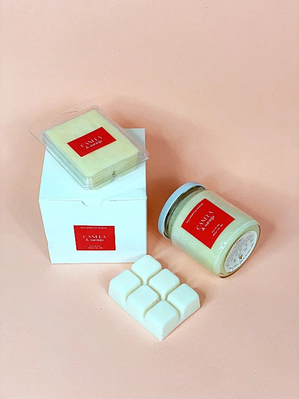 Pack vela aromática + tableta perfumada para quemador