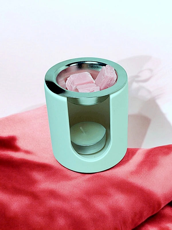 Quemador de cera redondo