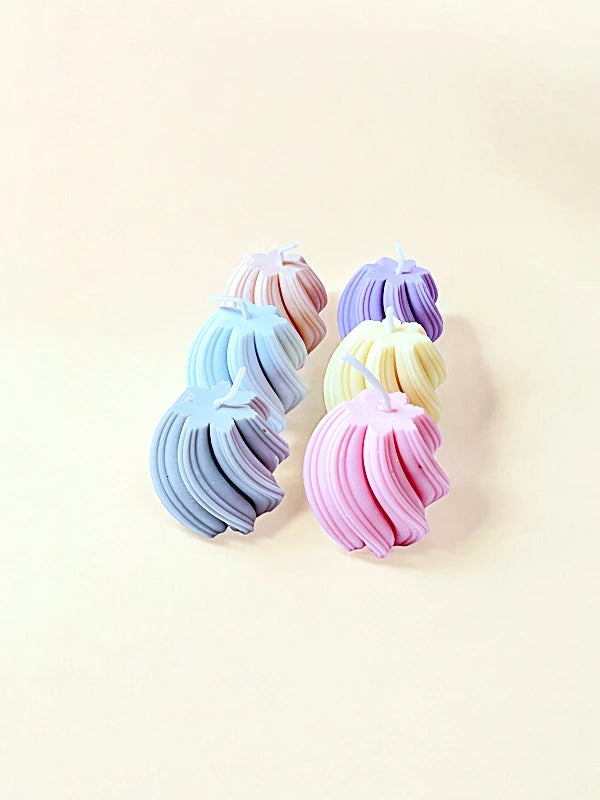 Vela decorativa remolino