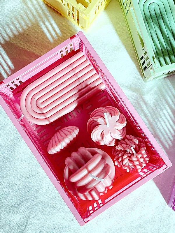 Caja sorpresa originales velas decorativas de colores