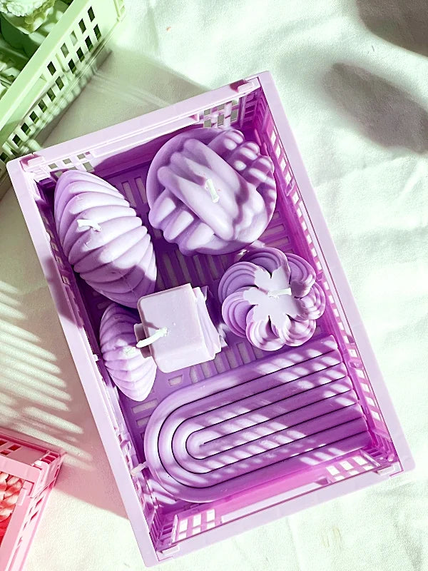 Caja sorpresa originales velas decorativas de colores