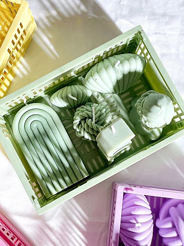 Caja sorpresa originales velas decorativas de colores