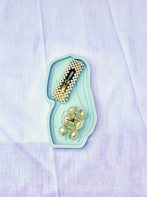 Bandejas decorativas joyero siluetas femeninas