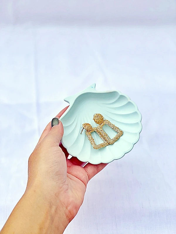 Bandeja decorativa concha diferentes colores