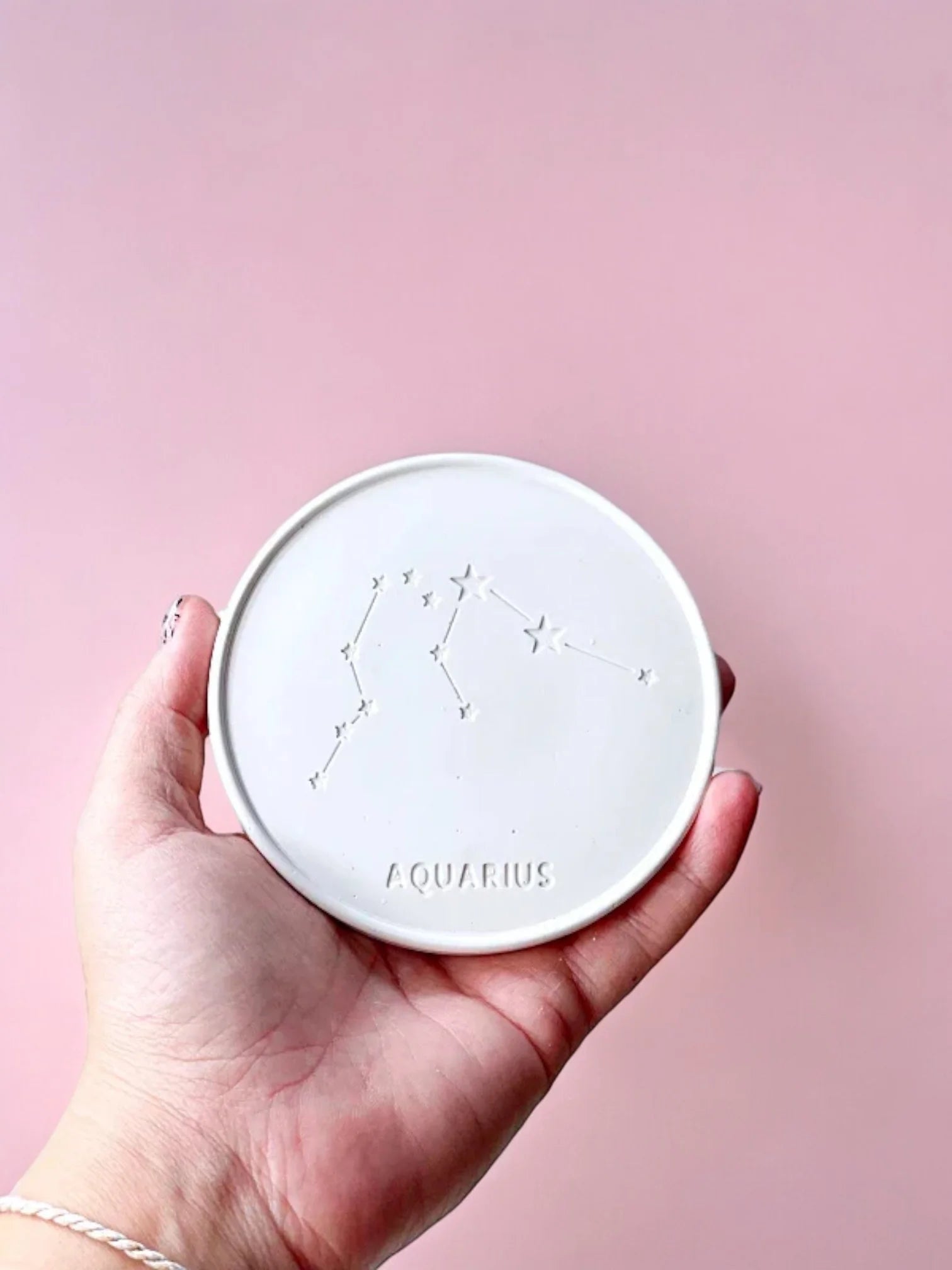 Bandeja redonda signo del zodíaco