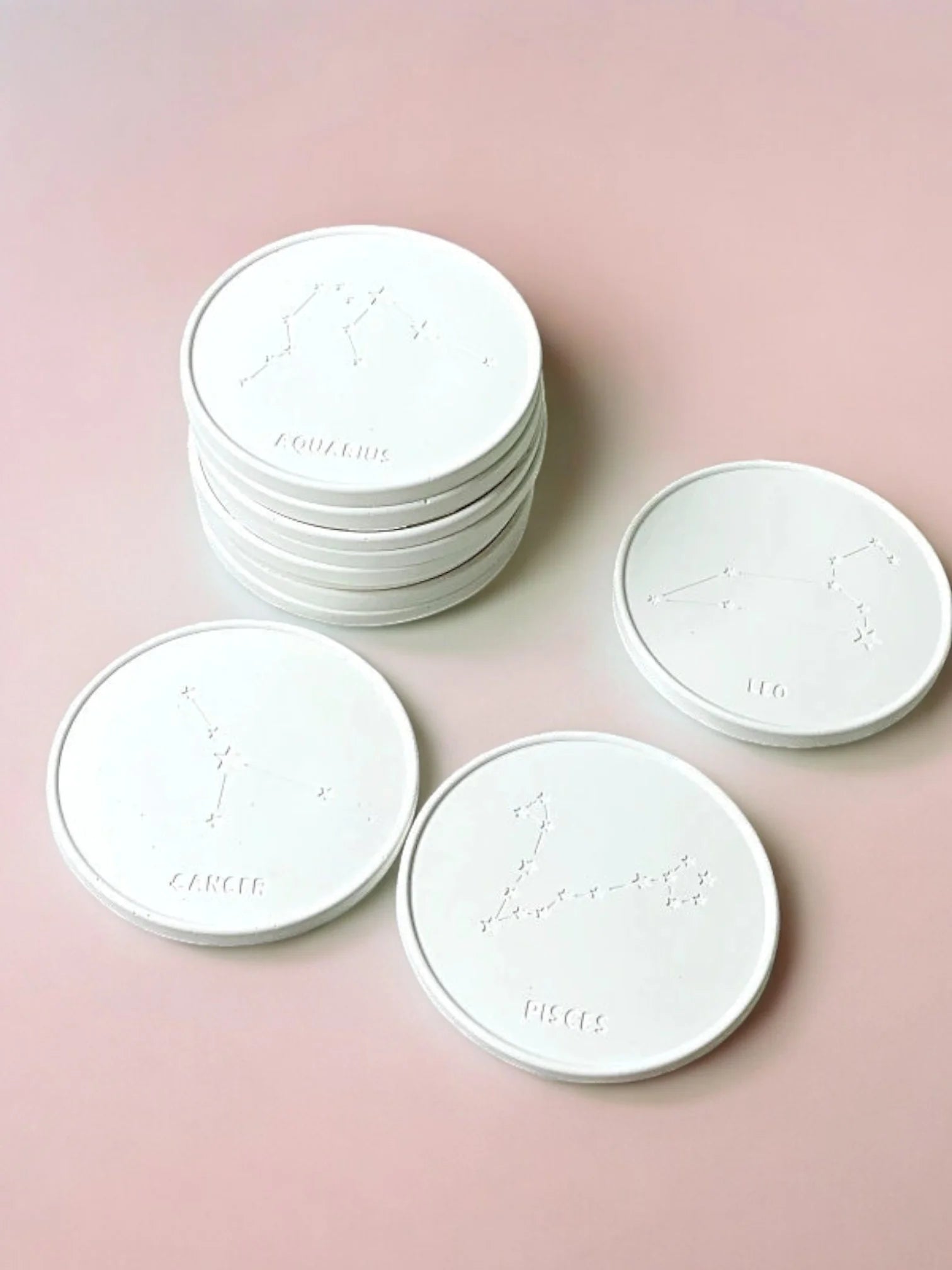 Bandeja redonda signo del zodíaco